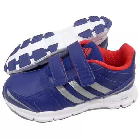 Adidas adifast Syn CF Kids (28-35)(azul/rojo/plata)