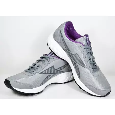 Reebok Mujer Somerset Run (gris/purpura/blanco)