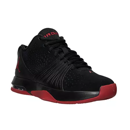 Jordan 5 AM "Bred" (black/gym red/black)