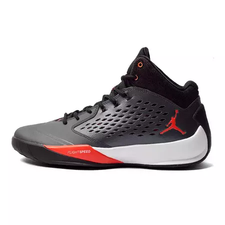 Jordan Rising High "Lead" (005/dark grey/white/crimson)