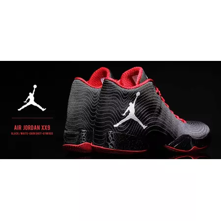 Air Jordan XX9 "Gym Red" (001/negro/blanco/rojo)