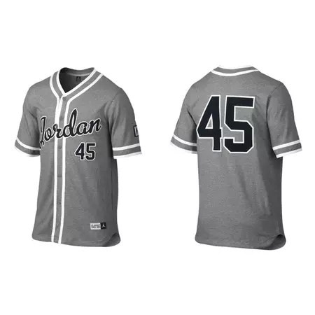 Jordan Beisbolera  #45 (063/gris/blanco)