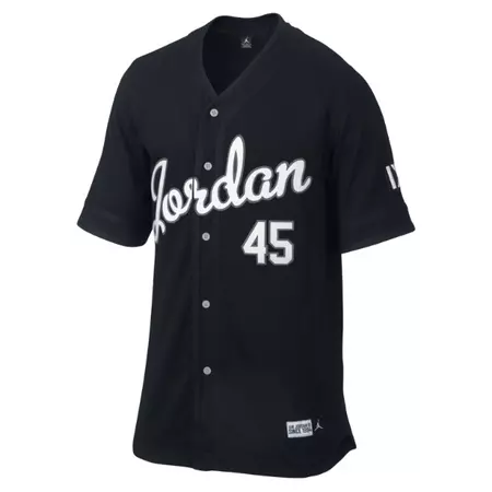 Jordan Beisbolera  #45 (010/negro/blanco)