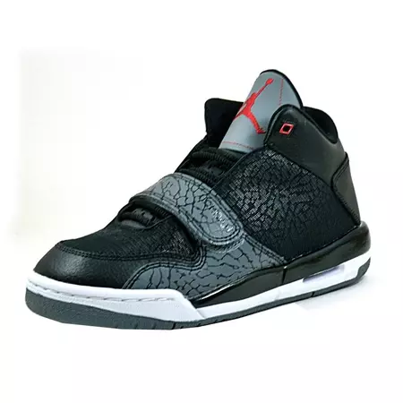 Jordan FLTCLB 90`S (GS) Niñ@ (001/negro/gris/blanco)