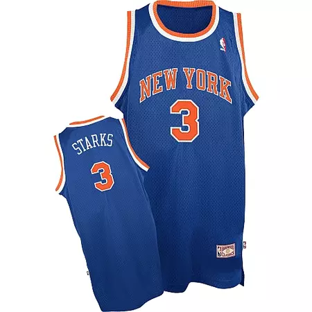 Adidas Camiseta Swingman John Starks Nº 3 Knicks (azul/naranja)