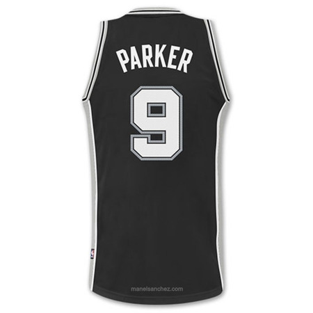 Adidas Camiseta Swingman Tony Parker Spurs (negra/blanco)