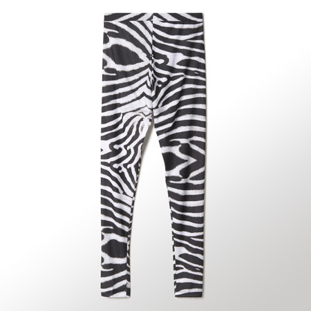 Adidas Original Mujer Leggings Zebra (negro/blanco)