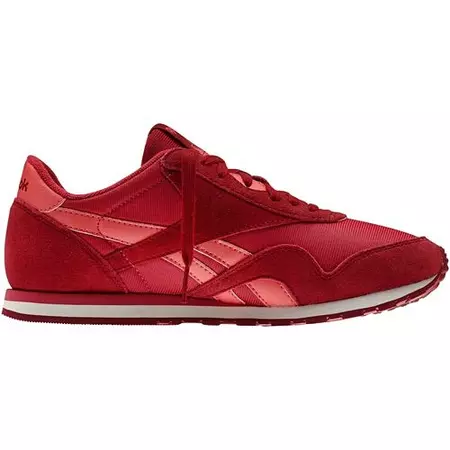 Reebok Classic Leather Nylon Slim Colors (magenta/rojo/blanco)