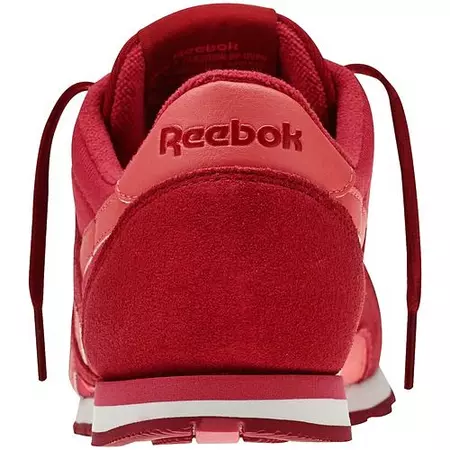 Reebok Classic Leather Nylon Slim Colors (magenta/rojo/blanco)