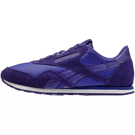 Reebok Classic Leather Nylon Slim Colors (purpura/blanco)