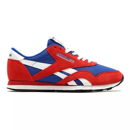 Reebok Classic Leather Nylon (rojo/azul/blanco)