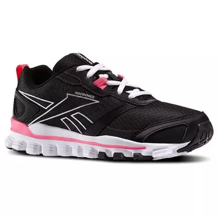 Reebok Hexaffect Run Mujer (negro/blanco/rosa)