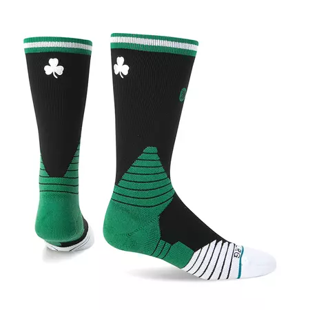 Calcetines Stance Logo Crew Celtics (negro/verde/blanco)