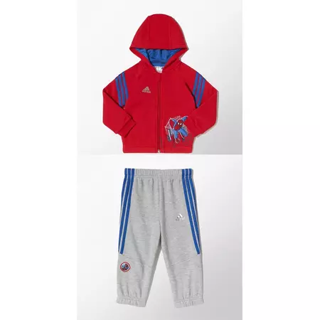 Adidas Chandal Capucha Bebé Marvel Spider-Man (rojo/azul/gris)
