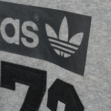 Adidas Originals Sudadera Super Fleece Logo (gris/negro)