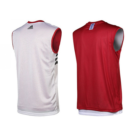 Adidas Camiseta NBA Heat Summer Run Reversible (blanco/granate/negro)