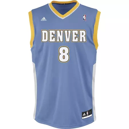 Adidas Camiseta Réplica Gallinari Denver Nuggets (celeste)