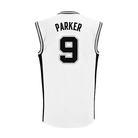 Adidas Camiseta Réplica Tony Parker Spurs (blanco/negro)