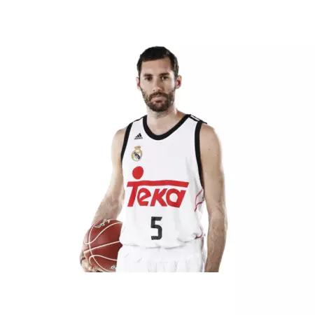 Camiseta Rudy Fernández Real Madrid Basket 2014 (blanca)