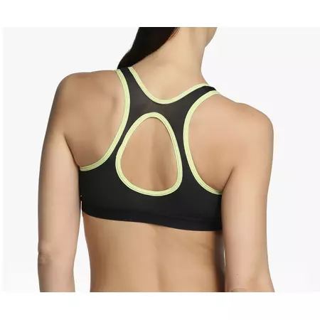 Shock Absorber Sujetador Deportivo Active Zipped Bra (negro/verde)