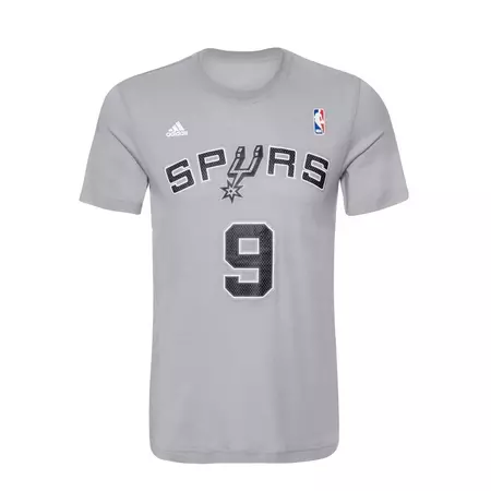 Adidas NBA Camiseta Gametime Tony Parker (gris/negro)