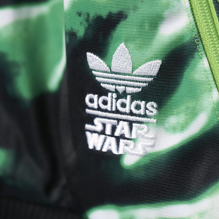 Adidas Originals Chaqueta Niño FB Star Wars Master Yoda (negro/verde)