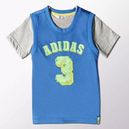 Adidas Conjunto Niño Team Pes (azul/gris/verde)