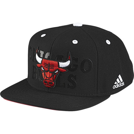 Adidas NBA Gorra Chicago Bulls Anthem Hat (negro/rojo)