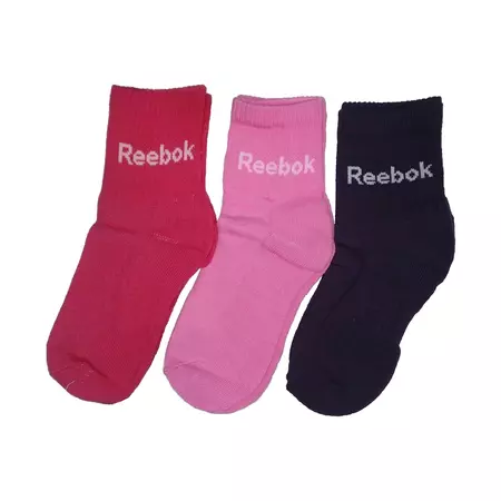 Reebok Calcetines Mid Height 3 PP (rosa/fucsia/purpura)