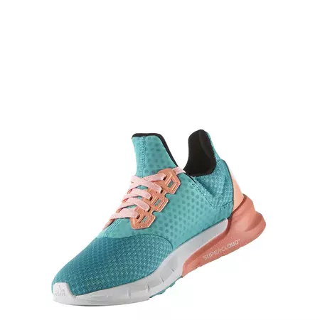 Adidas Falcon Elite 5 XJ Kids (verde/coral)