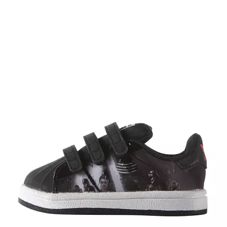 Adidas Originals Superstar Modern Star Wars Infantil (negra/blanco)