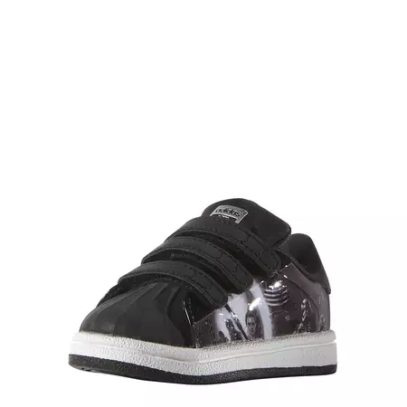 Adidas Originals Superstar Modern Star Wars Infantil (negra/blanco)