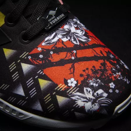 Adidas Originals ZX Flux W "Tropic" (negro/multicolor)