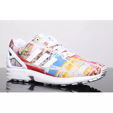 Adidas Originals ZX Flux "Palm Beach" (blanco/multicolor)