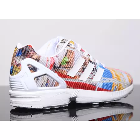 Adidas Originals ZX Flux "Palm Beach" (blanco/multicolor)