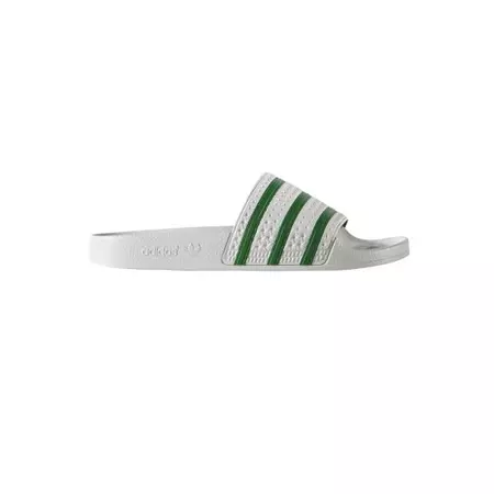 Adidas Originals Adilette (blanco/verde)