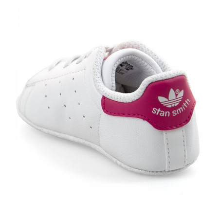 Adidas Originals Stan Smith Crib (White/Bold Pink)
