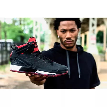 Adidas D Rose 6 Boots "Night" (black/red/white)