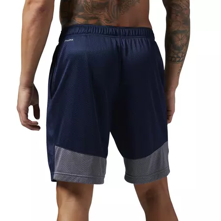 Reebok Short Work Out SL Mesh (marino/gris)