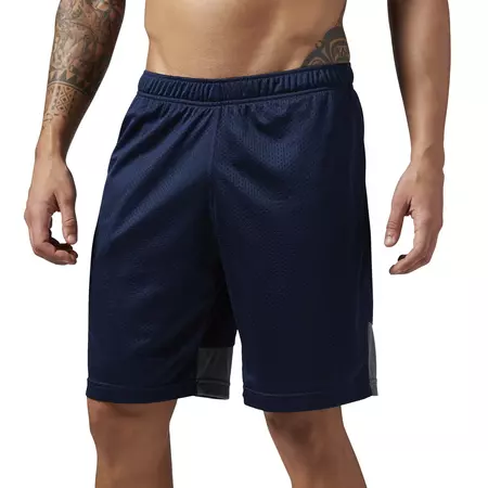 Reebok Short Work Out SL Mesh (marino/gris)