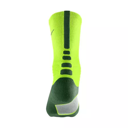 Calcetines Nike Hyper Elite Basket Crew (333/lima/verde/gris)