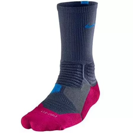 Calcetines Nike Hyper Elite Basket Crew (404/marino/azul/rosa)