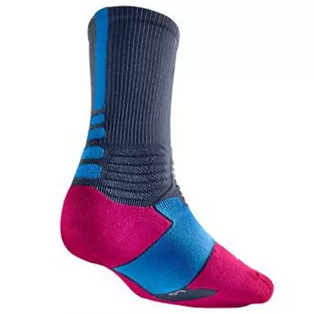 Calcetines Nike Hyper Elite Basket Crew (404/marino/azul/rosa)