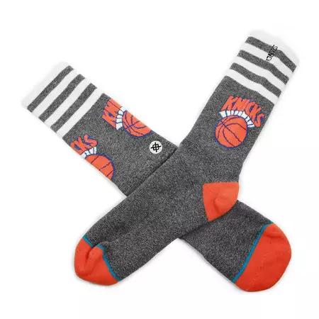 Calcetines Stance New York Knicks (gris/azul/naranja)