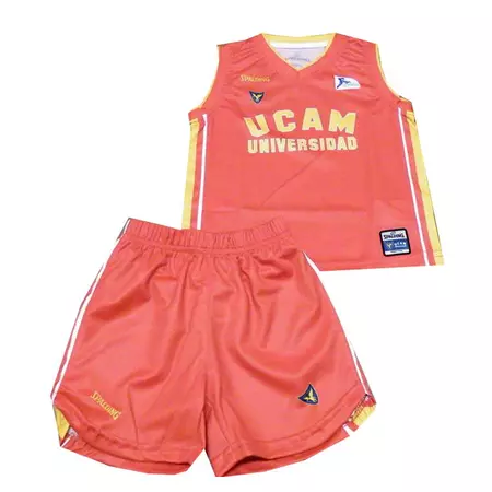 Pack Niño Ucam Murcia ACB 1ª Equipación (rojo/amarillo)