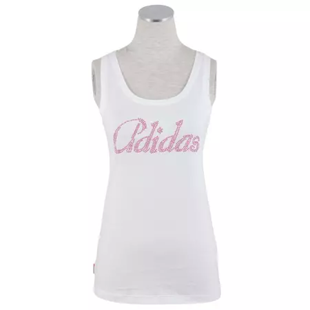 Camiseta Adidas Glitter (blanco)