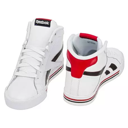 Reebok Zapatillas Niño Royal Complet  Hi (blanco/marino/rojo)