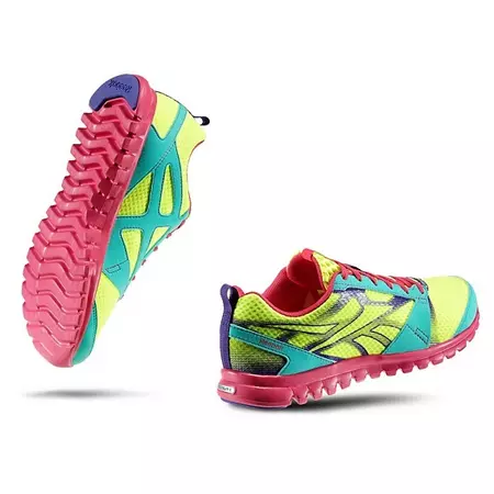 Reebok SubLite Connect Running (lima/menta/rosa)