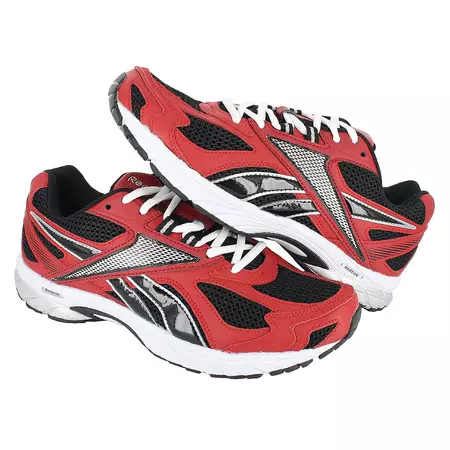 Reebok Zapatillas Pheehan Run (negro/rojo/plata)