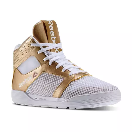Reebok Mujer Dance Urtempo Mid (blanco/oro)
